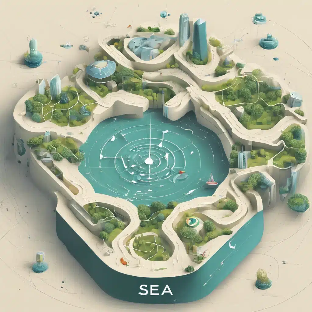 SEO und SEA im Jahr 2023: Navigieren durch Googles Algorithmus-Labyrinth. Ein Bild, das die Anpassung und Komplexität digitaler Marketingstrategien symbolisiert.