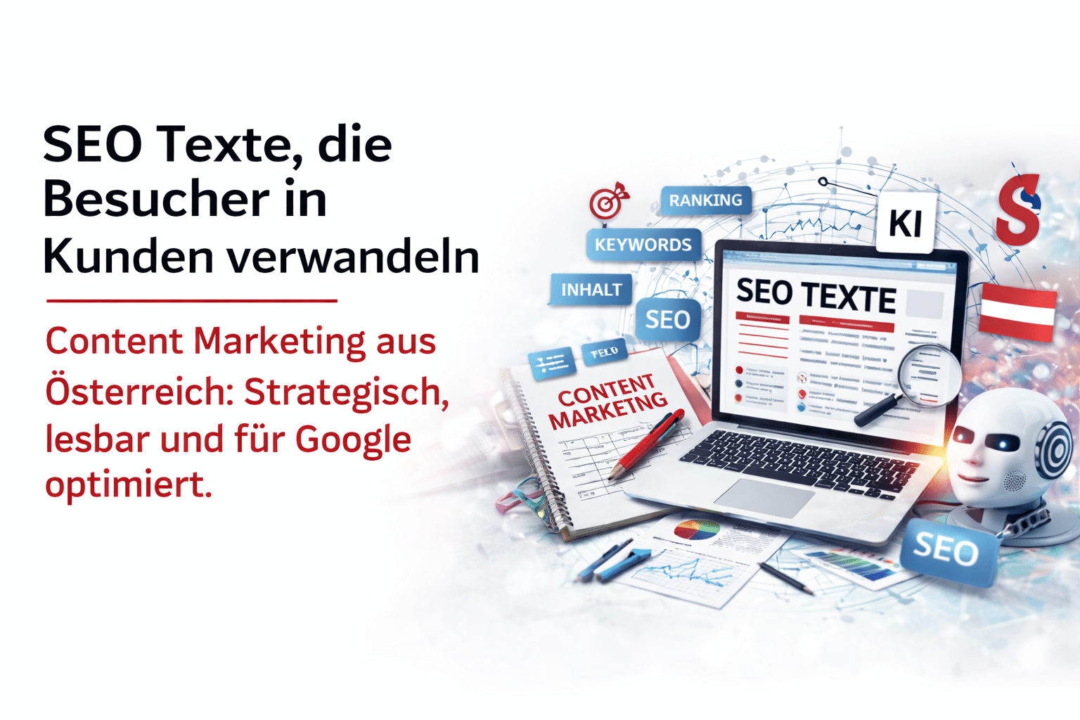 SEO-Texter für Unternehmen in Österreich – verkaufsstarke Inhalte von SEO-SEA.at
