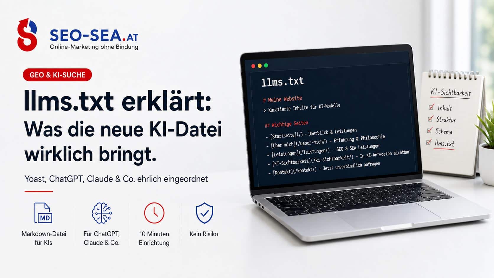 llms.txt Datei für ChatGPT und KI-Suche auf WordPress einrichten